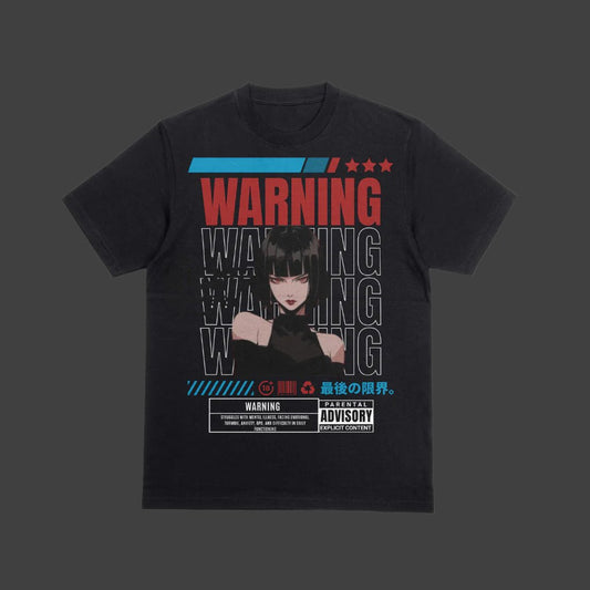 'Warning' Graphic Tee